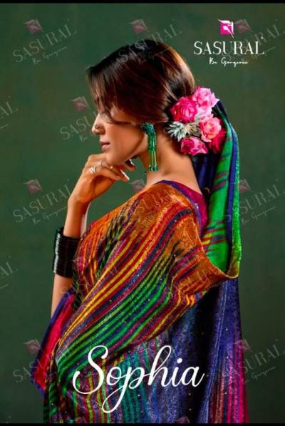 SASURAL SOPHIA 501 TO 506 DESIGNER SAREE WHOLESALER IN INDIA
